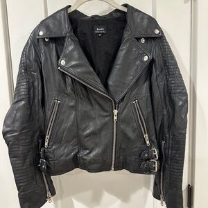 100% Leather Motorcycle Jacket
